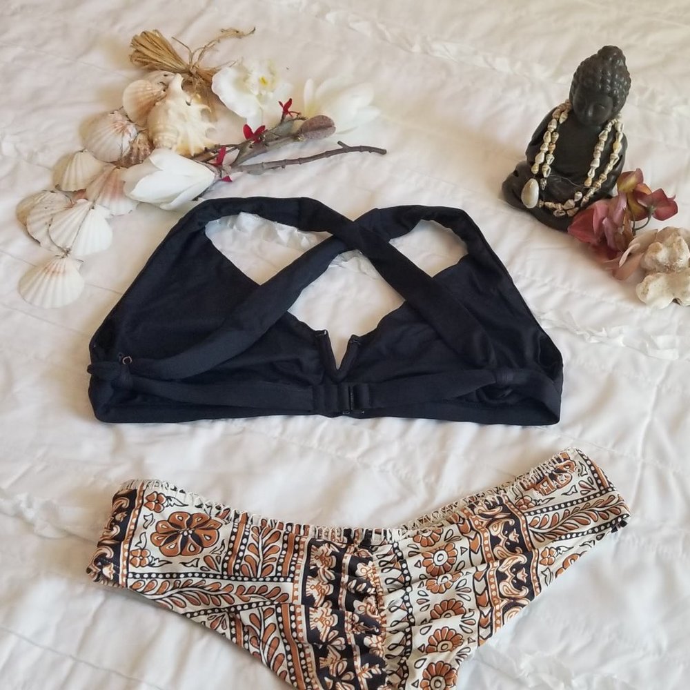 Roxy Black Bikini Top